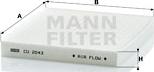 Mann-Filter CU 2043 - Suodatin, sisäilma inparts.fi