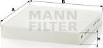 Mann-Filter CU 2149 - Suodatin, sisäilma inparts.fi