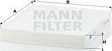 Mann-Filter CU 2141 - Suodatin, sisäilma inparts.fi