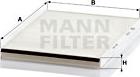 Mann-Filter CU 2839 - Suodatin, sisäilma inparts.fi