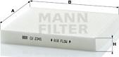 Mann-Filter CU 2345 - Suodatin, sisäilma inparts.fi