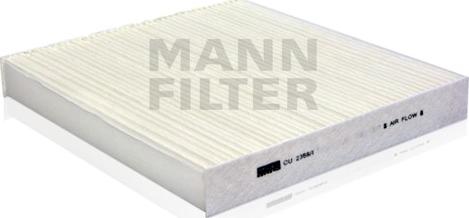 Mann-Filter CU 2358/1 - Suodatin, sisäilma inparts.fi