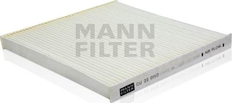 Mann-Filter CU 23 011/2 - Suodatin, sisäilma inparts.fi