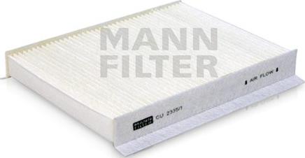 Mann-Filter CU 2335/1 - Suodatin, sisäilma inparts.fi