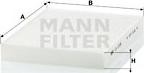 Mann-Filter CU 2335 - Suodatin, sisäilma inparts.fi