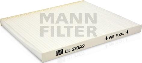 Mann-Filter CU 2336/2 - Suodatin, sisäilma inparts.fi