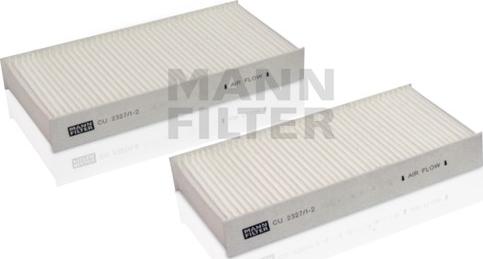 Mann-Filter CU 2327/1-2 - Suodatin, sisäilma inparts.fi