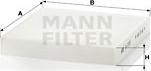 Mann-Filter CU 2253 - Suodatin, sisäilma inparts.fi