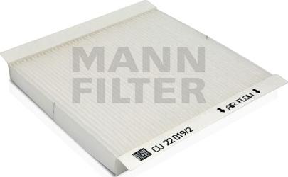 Mann-Filter CU 22 019/2 - Suodatin, sisäilma inparts.fi