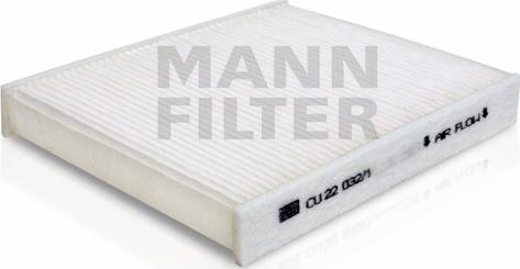 Mann-Filter CU 22 032/1 - Suodatin, sisäilma inparts.fi