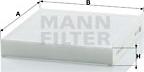 Mann-Filter CU 2232 - Suodatin, sisäilma inparts.fi