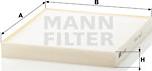 Mann-Filter CU 2227 - Suodatin, sisäilma inparts.fi
