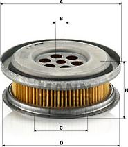 Mann-Filter H85 - Hydrauliikkasuodatin, ohjaus inparts.fi