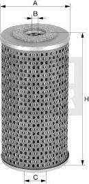 Mann-Filter P 1025 - Polttoainesuodatin inparts.fi