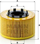 Mann-Filter HU 920 x - Öljynsuodatin inparts.fi