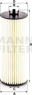 Mann-Filter HU 6008/1 Z - Öljynsuodatin inparts.fi