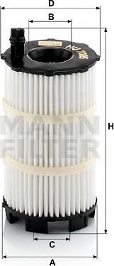 Mann-Filter HU 7005 x - Öljynsuodatin inparts.fi