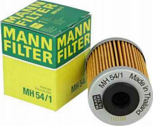 Mann-Filter MH 54 - Öljynsuodatin inparts.fi