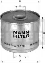 Mann-Filter P 945/2 - Polttoainesuodatin inparts.fi