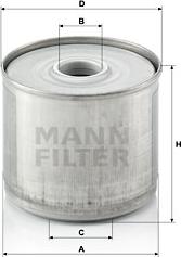 Mann-Filter P 917/1 x - Polttoainesuodatin inparts.fi