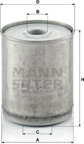 Mann-Filter P 939 x - Polttoainesuodatin inparts.fi