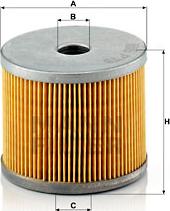 Mann-Filter P 78 x - Polttoainesuodatin inparts.fi