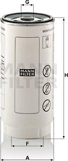 Mann-Filter PL 420/7 x - Polttoainesuodatin inparts.fi