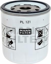 Mann-Filter PL 121 - Polttoainesuodatin inparts.fi