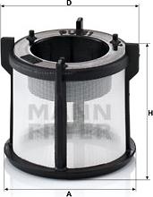 Mann-Filter PU 51 x - Polttoainesuodatin inparts.fi