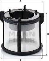 Mann-Filter PU 51 z - Polttoainesuodatin inparts.fi