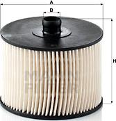 Mann-Filter PU 1018 x - Polttoainesuodatin inparts.fi