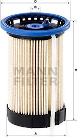 Mann-Filter PU 8014 - Polttoainesuodatin inparts.fi