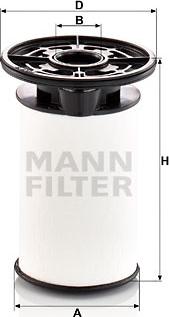 Mann-Filter PU 7014 Z - Polttoainesuodatin inparts.fi