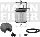 Mann-Filter U 620/2 x KIT - Ureasuodatin inparts.fi