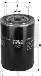 Mann-Filter W 954 - Öljynsuodatin inparts.fi
