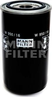 Mann-Filter W 950/16 - Öljynsuodatin inparts.fi