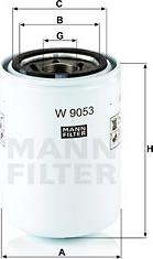 Mann-Filter W 9053 - Hydrauliikkasuodatin, automaattivaihteisto inparts.fi