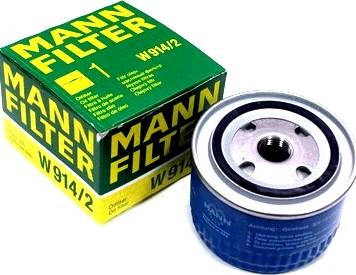 Mann-Filter W 914/2 (10) - Öljynsuodatin inparts.fi