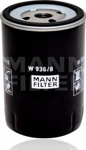 Mann-Filter W 936/8 - Öljynsuodatin inparts.fi