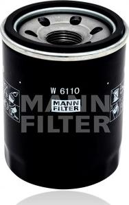 Mann-Filter W 6110 - Öljynsuodatin inparts.fi