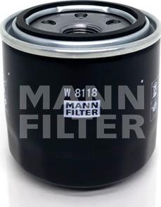 Mann-Filter W 8118 - Öljynsuodatin inparts.fi