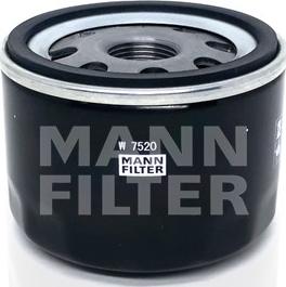 Mann-Filter W 7520 - Öljynsuodatin inparts.fi