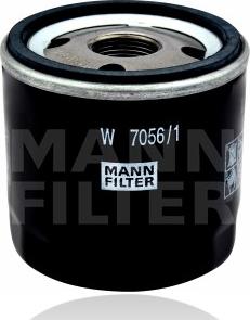 Mann-Filter W 7056/1 - Öljynsuodatin inparts.fi