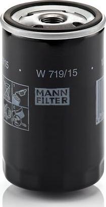 Mann-Filter W 719/15 (10) - Öljynsuodatin inparts.fi