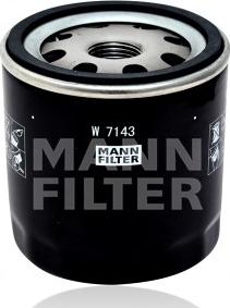 Mann-Filter W 714/3 - Öljynsuodatin inparts.fi