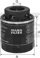 Mann-Filter W 712/91 - Öljynsuodatin inparts.fi