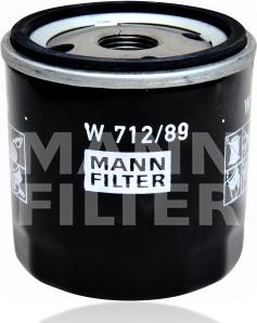 Mann-Filter W 712/89 - Öljynsuodatin inparts.fi