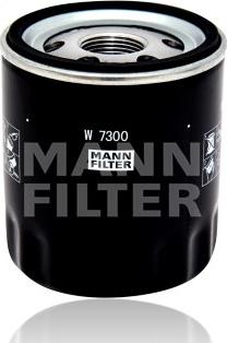 Mann-Filter W 7300 - Öljynsuodatin inparts.fi