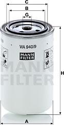 Mann-Filter WA 940/9 - Jäähdytysnestesuodatin inparts.fi