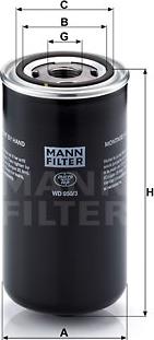 Mann-Filter WD 950/3 - Öljynsuodatin inparts.fi